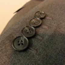non functional cuff buttons kissing